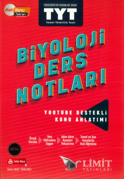 TYT Biyoloji Ders Notları Limit Yayınları FotokoPink