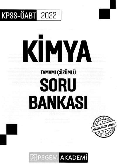 KİMYA TAMAMI ÇÖZÜMLÜ SORU BANKASI FotokoPink
