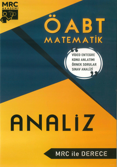 ÖABT İLKÖĞRETİM MATEMATİK ANALİZ MRC İLE DERECE FotokoPink