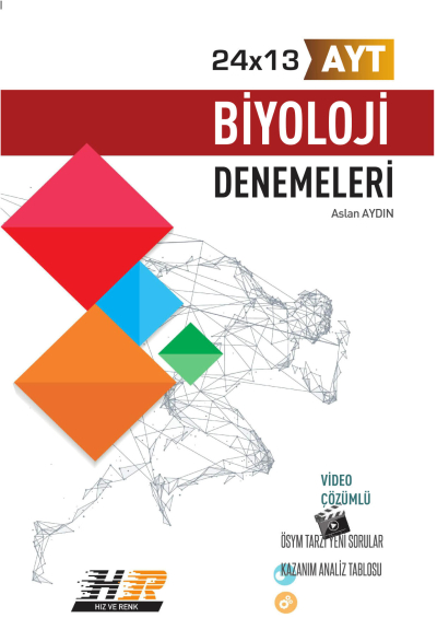 AYT Biyoloji Özel Baskı 24 x 13 Denemeleri Hız ve Renk Yayınları