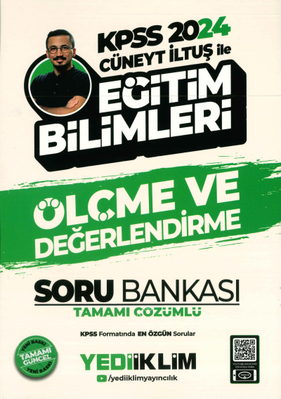 ÖLÇME VE DEĞERLENDİRME TAMAMI ÇÖZÜMLÜ SORU BANKASI (CÜNEYT İLTUŞ) FotokoPink