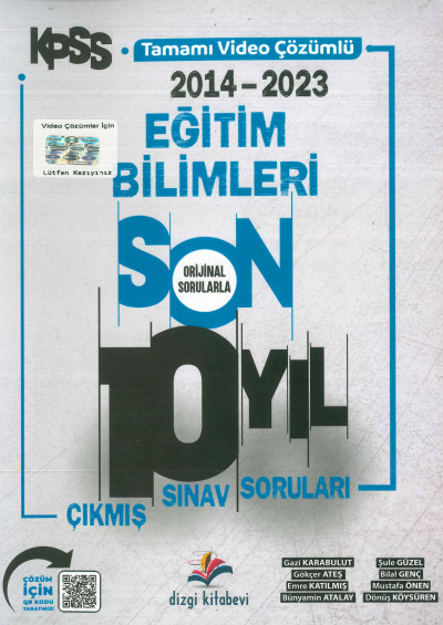 SON 10 YIL ÇIKMIŞ SORULAR TAMAMI VİDEO ÇÖZÜMLÜ (2014-2023) FotokoPink