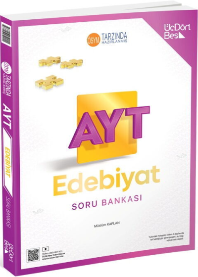 2027 AYT Edebiyat Soru Bankası 345 Üç Dört Beş Yayınları FotokoPink