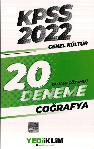 COĞRAFYA 20 DENEME ÇÖZÜMLÜ FotokoPink