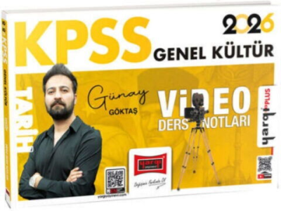 2026 KPSS Genel Kültür Tarih Video Ders Notları Yargı Yayınevi FotokoPink