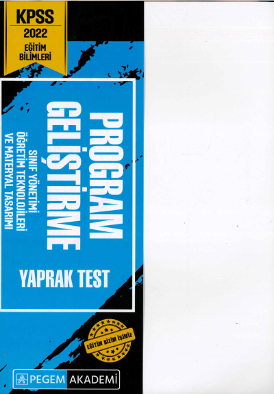 PROGRAM GELİŞTİRME YAPRAK TEST FotokoPink