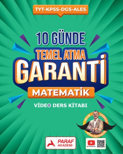 Paraf Z Takım Matematik 10 Günde Temel Atma Garanti Paraf Yayınları FotokoPink