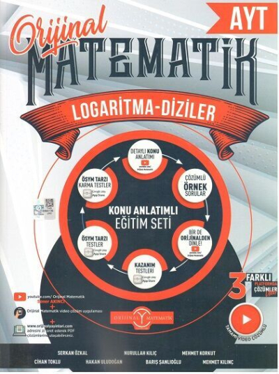 AYT Matematik Logaritma Diziler Konu Anlatımlı Orijinal Yayınları FotokoPink