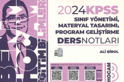 SINIF YÖN.-MATERYAL TASARIMI-PROGRAM GELİŞTİRME DERS NOTLARI FotokoPink