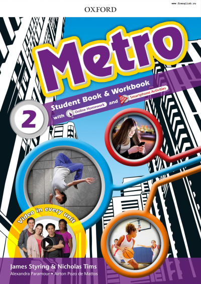 Metro 2 Student Book Workbook FotokoPink