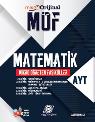 Mikro AYT Matematik MÖF Mikro Öğreten Fasiküller Orijinal Yayınları FotokoPink
