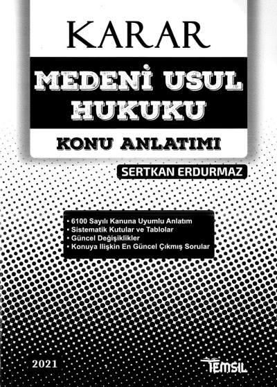 KARAR MEDENİ USUL HUKUKU KONU ANLATIMI FotokoPink