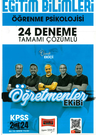 ÖĞRENME PSİKOLOJİSİ 24 DENEME TAMAMI ÇÖZÜMLÜ (ÖĞRETMENLER EKİBİ) FotokoPink