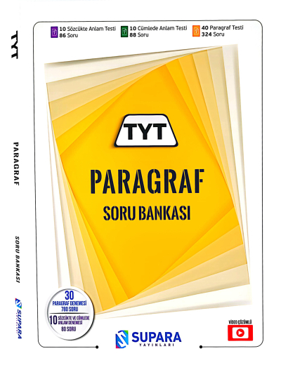 TYT Paragraf Soru Bankası FotokoPink