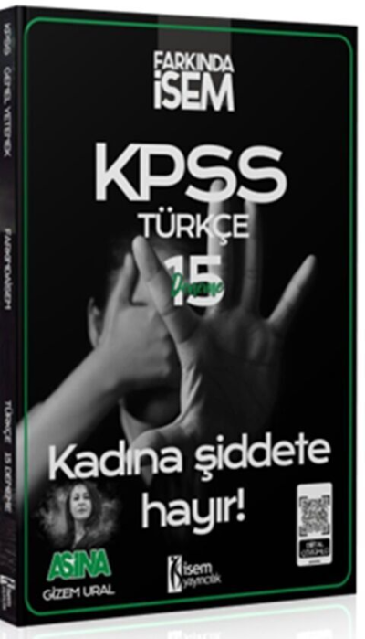 KPSS Türkçe Aşina Farkında İsem 15 Deneme İsem Yayınları FotokoPink