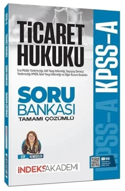 KPSS A Grubu Ticaret Hukuku Soru Bankası Çözümlü İndeks Akademi Yayıncılık FotokoPink