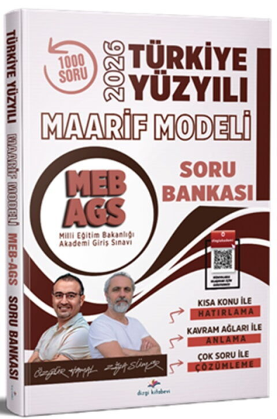 2026 MEB AGS Türkiye Yüzyılı Maarif Modeli Tamamı Video Çözümlü Soru Bankası Dizgi Kitap FotokoPink