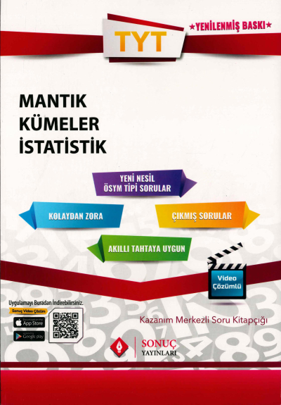 TYT MANTIK KÜMELER İSTATİSTİK SORU KİTAPÇIĞI