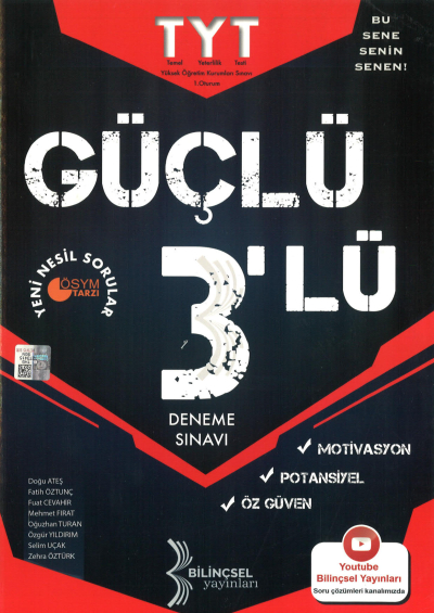 TYT Güçlü 3‘lü Deneme Sınavı FotokoPink