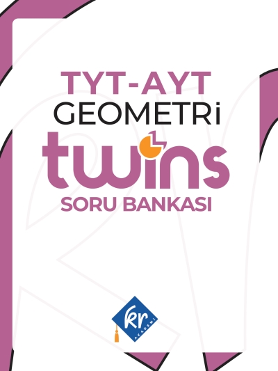 2026 TYT AYT Twins Geometri Soru Bankası KR Akademi Yayınları FotokoPink