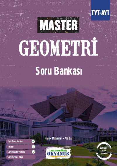TYT AYT Master Geometri Soru Bankası Okyanus Yayınları FotokoPink