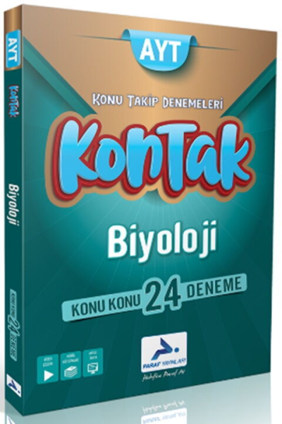 AYT Biyoloji Kontak Konu Takip Denemeleri Paraf Akademi FotokoPink