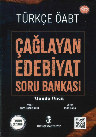 ÖABT Türkçe Öğretmenliği Çağlayan Edebiyat Soru Bankası Çözümlü Türkçe ÖABTDEYİZ FotokoPink