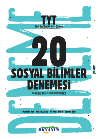 TYT Sosyal Bilimler 20 Denemeleri Okyanus Yayınları