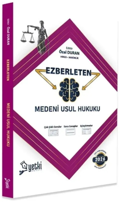 Ezberleten Medeni Usul Hukuku Yetki Yayınları 2026 FotokoPink