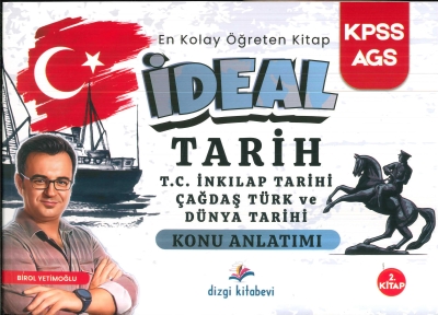 2026 KPSS MEB AGS İdeal Tarih Konu Anlatımı Birol Yetimoğlu 2. Cilt Dizgi Kitap FotokoPink