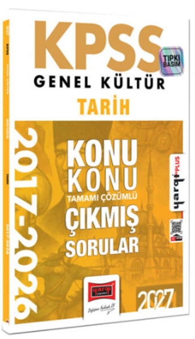 KPSS Genel Kültür Tarih Konu Konu Tamamı Çözümlü 10 Yıl Çıkmış Sorular Yargı Yayınları FotokoPink