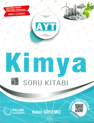 AYT Kimya Soru Kitabı Palme Yayınevi FotokoPink