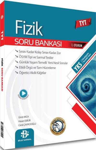 TYT Fizik Soru Bankası Bilgi Sarmal Yayınları FotokoPink