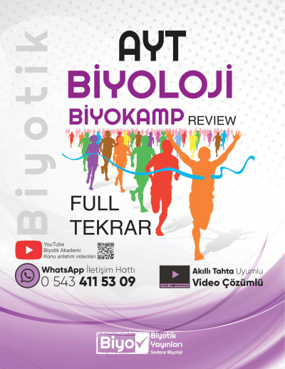 AYT Biyoloji Full Tekrar Biyotik Yayınları