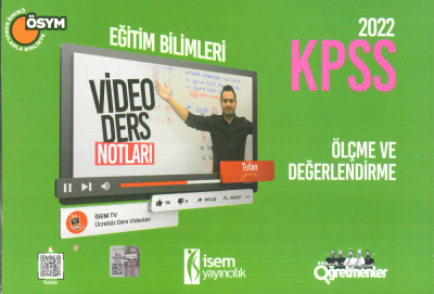 ÖLÇME VE DEĞERLENDİRME V. DERS NOTU FotokoPink