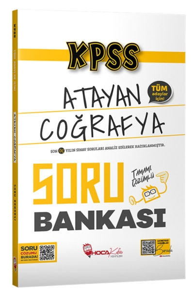 KPSS Coğrafya Atayan Soru Bankası Hoca Kafası FotokoPink