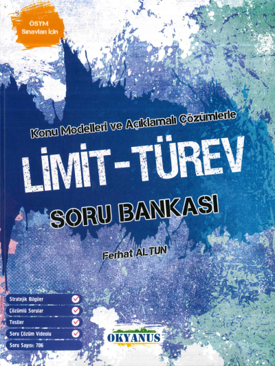 TYT-AYT LİMİT-TÜREV AÇIKLAMALI ÇÖZÜMLÜ SORU BANKASI FotokoPink