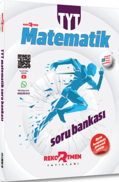 YKS TYT Matematik Soru Bankası Çözümlü Rekortmen Yayınları FotokoPink