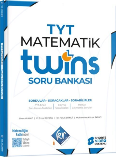 TYT Twins Matematik Soru Bankası KR Akademi Yayınları