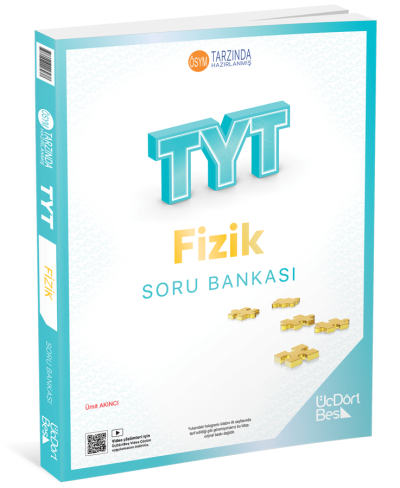 2026 TYT Fizik Soru Bankası Üç Dört Beş Yayınları FotokoPink