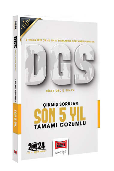2024 DGS Çıkmış Sorular Tamamı Çözümlü Son 5 Yıl (16 Temmuz 2023 Sınavı Dahil) FotokoPink