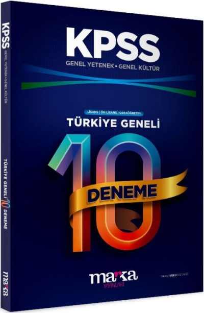 2026 KPSS Genel Yetenek Genel Kültür Türkiye Geneli 10 Deneme Marka Yayınları FotokoPink