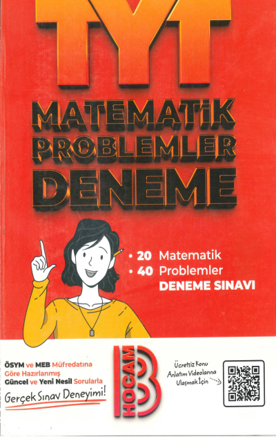TYT 20 Matematik 40 Problemler Deneme FotokoPink