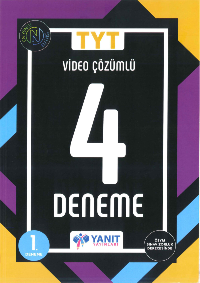 TYT Video Çözümlü 4 Deneme FotokoPink
