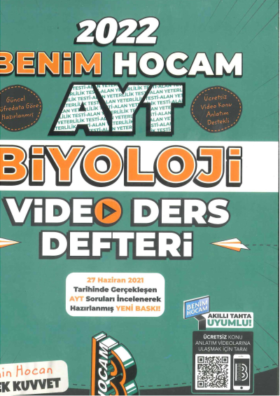 AYT Biyoloji Video Ders Notları FotokoPink