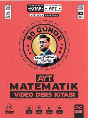 90 GÜNDE AYT MATEMATİK VİDEO DERS KİTABI 2025 MODEL MERT GÜVEN HOCA