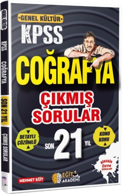 KPSS Coğrafya Son 21 Yıl Çıkmış Sorular Mehmet Eğit FotokoPink