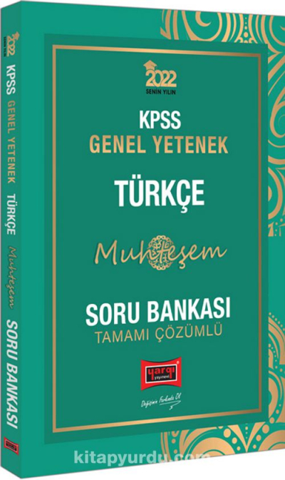 2022 KPSS Genel Yetenek Genel Kültür MUHTEŞEM TÜRKÇE Soru Bankası  FotokoPink