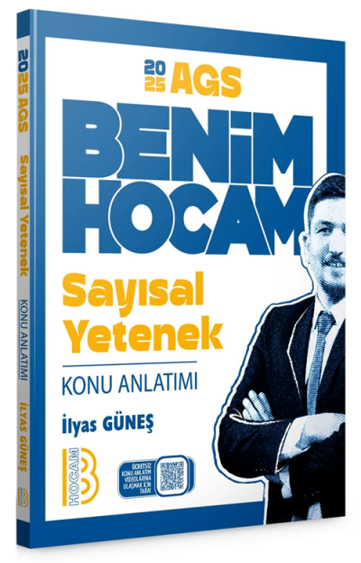 2025 AGS Sayısal Yetenek Konu Anlatımı Benim Hocam Yayınları