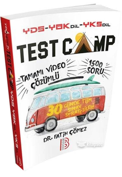 YDS YÖKDİL YKSDİL TEST CAMP Soru Kitabı  FotokoPink